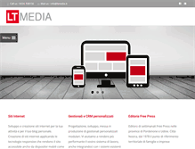 Tablet Screenshot of ltmedia.it